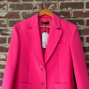 HOT pink blazer